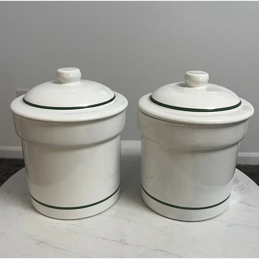 Vtg Treasure Craft Canisters Cottagecore Farmhouse Nina Floral Grannycore USA